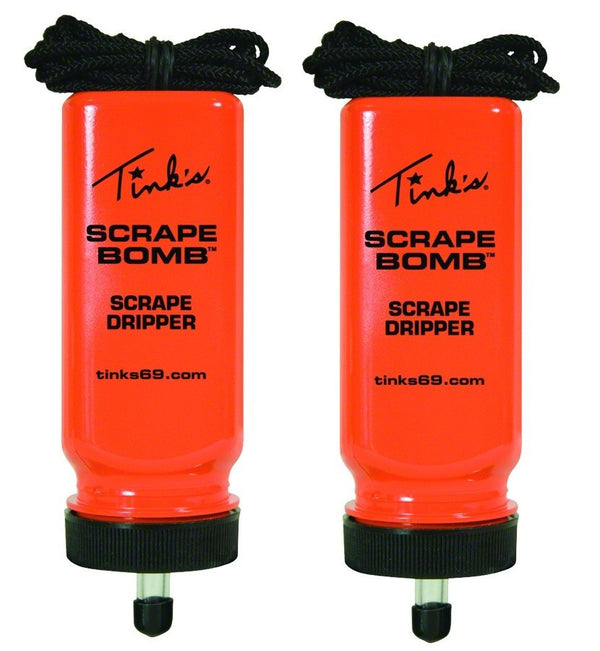 TINKS SCRAPE BOMB SCRAPE DRIPPER 2 Pc.-High Falls Outfitters