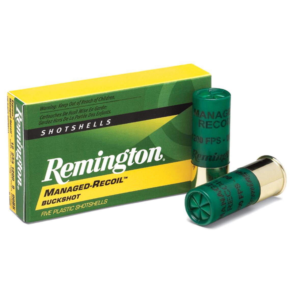 REMINGTON-BUCKSHOT 12G 2 3/4 00BK, 9 PELLET-High Falls Outfitters