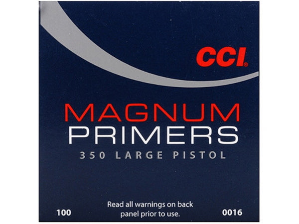 #350 Magnum LARGE PISTOL PRIMERS-Winchester CCI-High Falls Outfitters