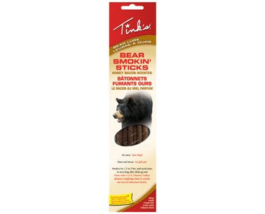 TINKS BEAR SMOKIN STICKS HONEY BACON SCENTED-High Falls Outfitters