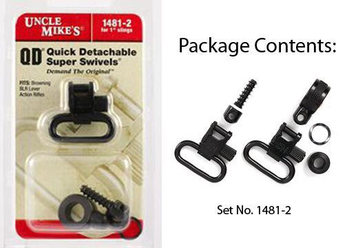 QD SUPER SWIVEL 1481-2 BLR-High Falls Outfitters