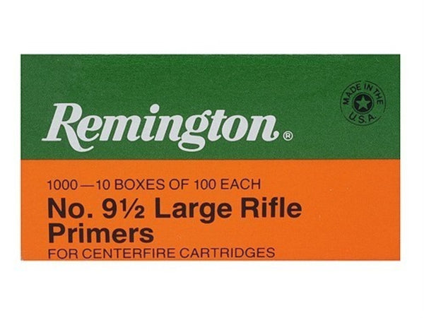 REMINGTON NO. 9 1/2 LARGE RIFLE PRIMERS-High Falls Outfitters