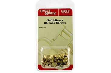 QD SOLID BRASS CHICAGO SCREWS-High Falls Outfitters