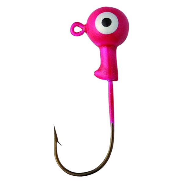 Eagle Claw - 1/8 oz. #1 Pink Ball Jig Heads