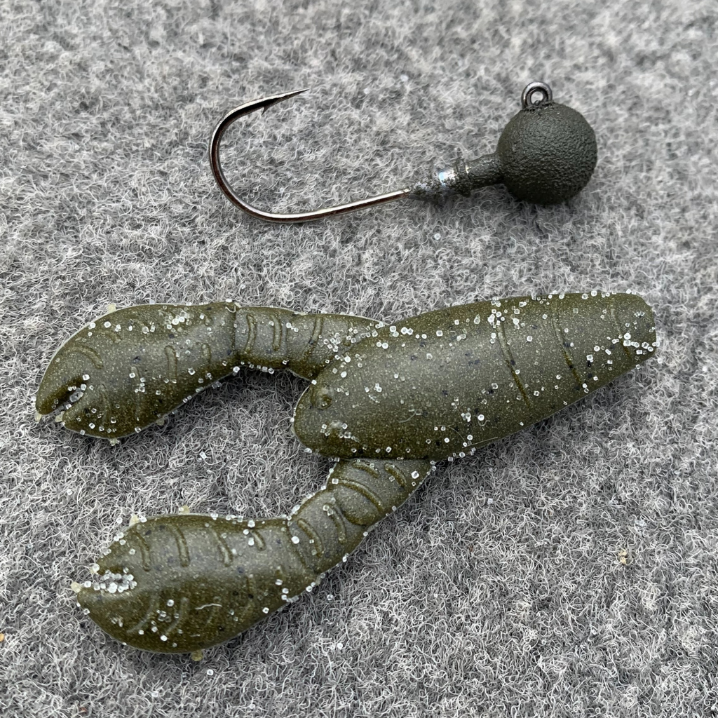 Great Lakes Finesse Stealth Ball Head Jig (3pk)