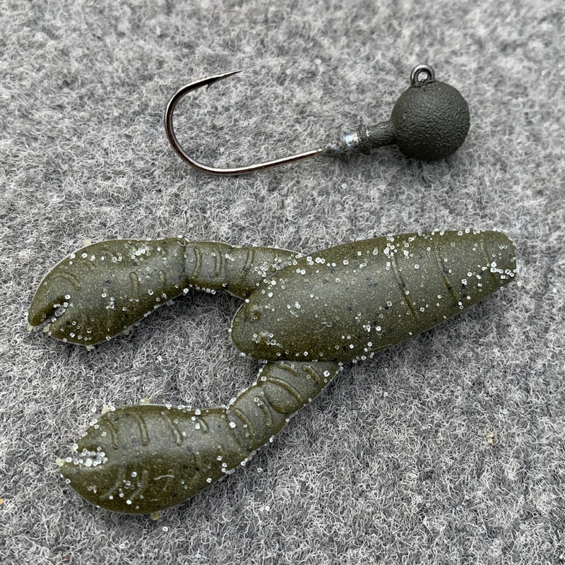 Great Lakes Finesse Stealth Ball Head Jig (3pk)