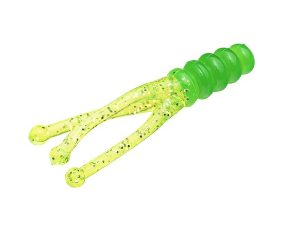 Strike King Mr. Crappie Joker Triple Tail Soft Plastic Grub 15 pack