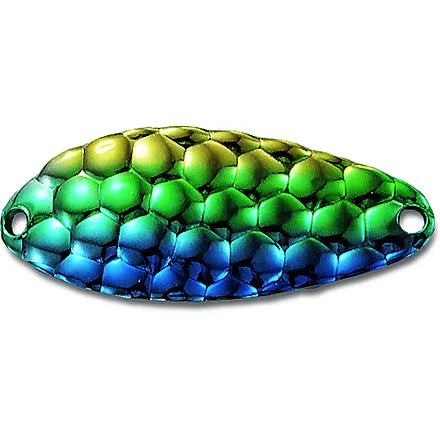 Acme C140/HNB Little Cleo Spoon, 1 5/8, 1/4 oz, Hammered Nickel & Blue, Sinking