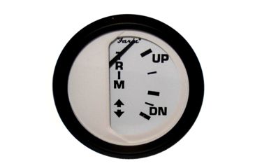 Faria Beede Instruments Euro White 2" Trim Gauge Mercury / Mariner / Mercruiser / Volvo DP / Yamaha-2001 and newer