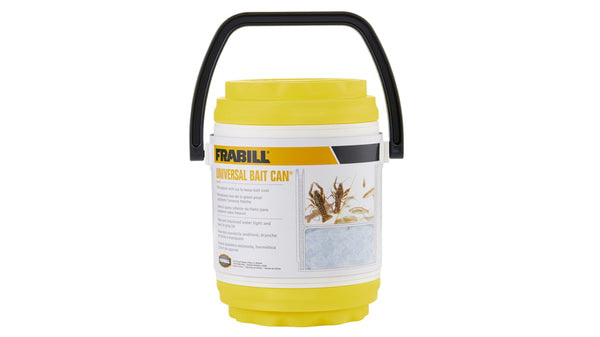 Frabill Universal Bait Can - Dual Compartments