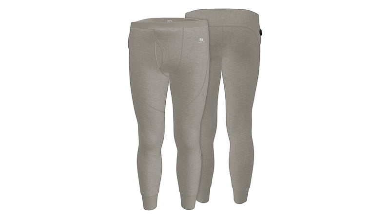 Mobile Warming 7.4V Heated Thermick Baselayer Pant - Mens, Color: Light Gray