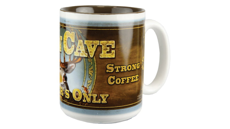 Rivers Edge Products 16 oz. Mug - Deer Man Cave