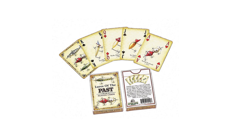 Rivers Edge Playing Cards - Antique Lures