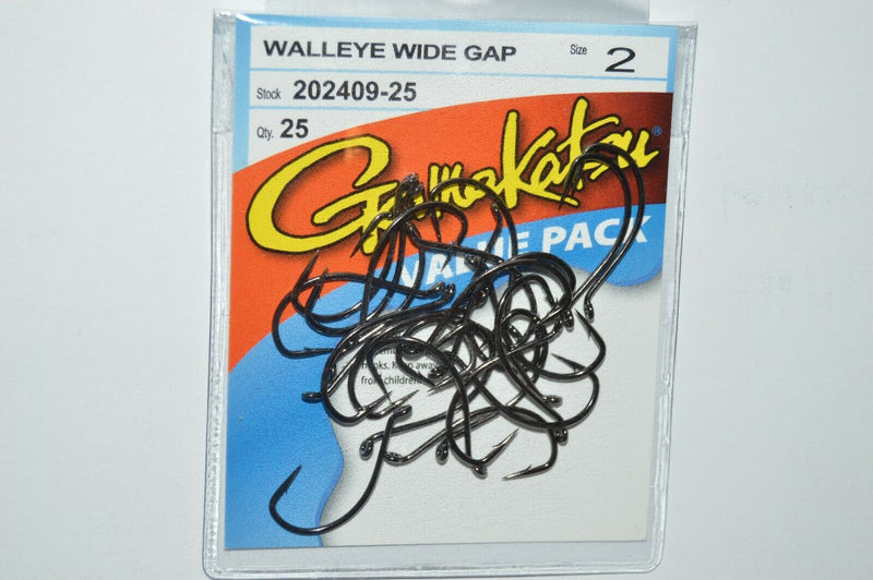 Gamakatsu Walleye Wide Gap Hook Value Pack