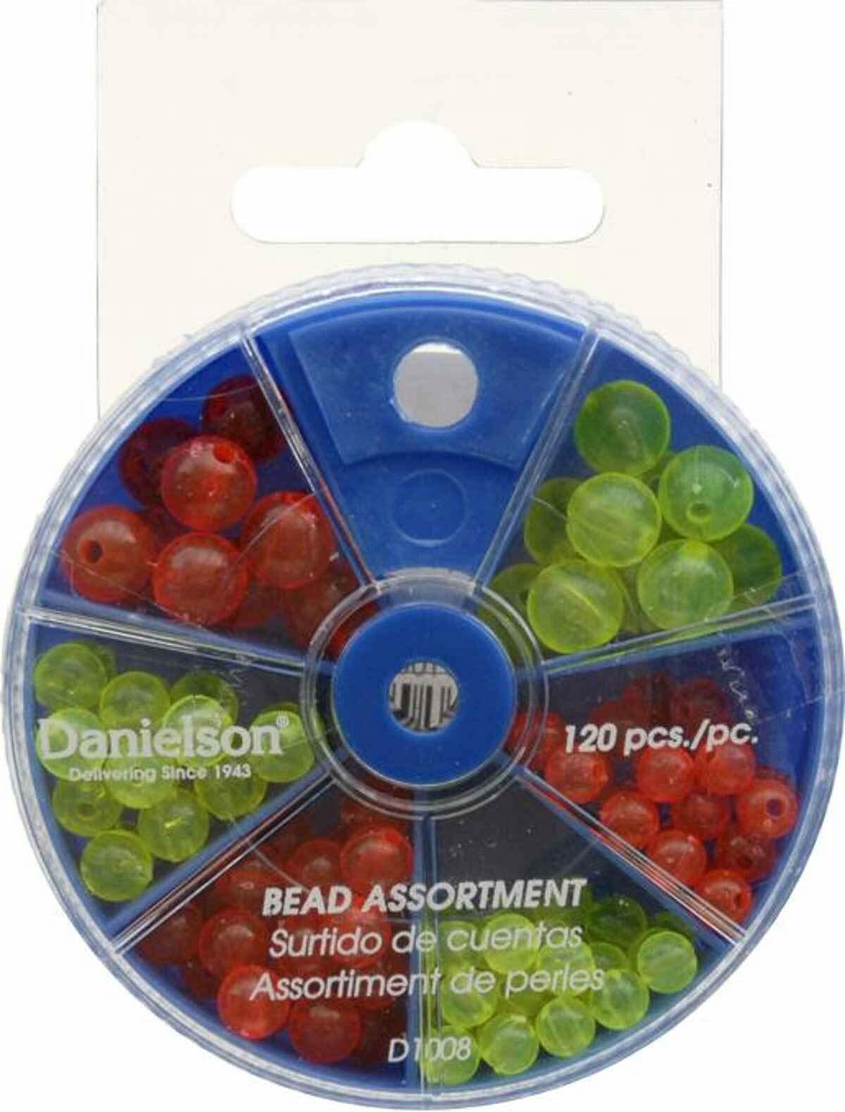 Danielson D1008 Beads Dial Box Assortment 120 Pcs