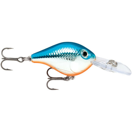 Rapala Deep Runner Ultra Lite Crank Bait Silver Blue