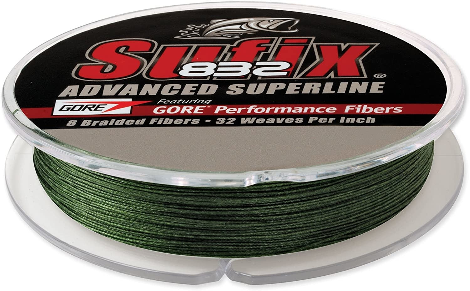 Sufix 832 Braid 20Lb Low Vis Green 660-020G