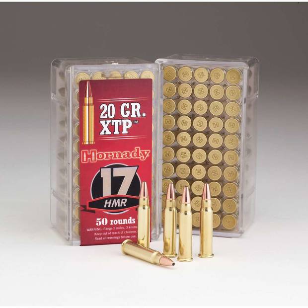 Hornady Varmint Express, .17 HMR, XTP, 20 Grain, 50 Rounds 83172