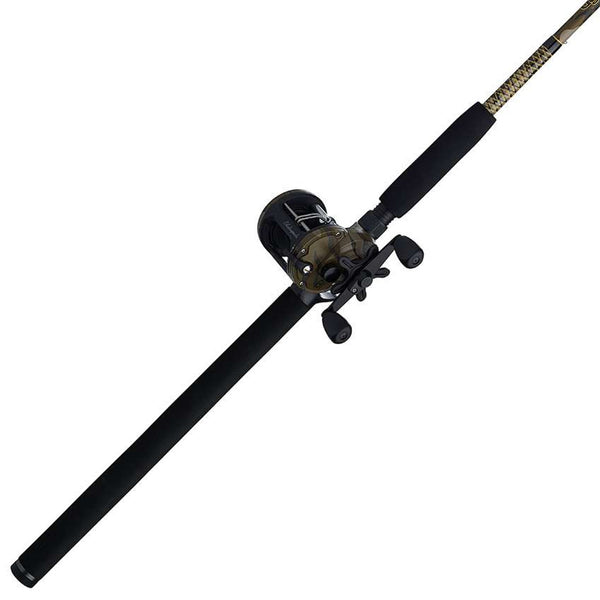 Shakespeare Ugly Stick Mossy Oak Camo Conventional Combo, Reel 15 lb.Drag, 5.1:1 ratio, 2 bgr, 7 1pc MH UGLY STIK, EVA Handle, 7 YR Warranty