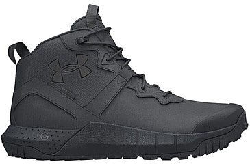 Under Armour Micro G Valsetz Mid LWP Boots - Men's , Black/Black