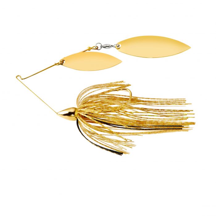 War Eagle Gold Frame Double Willow Spinnerbait 1/2oz