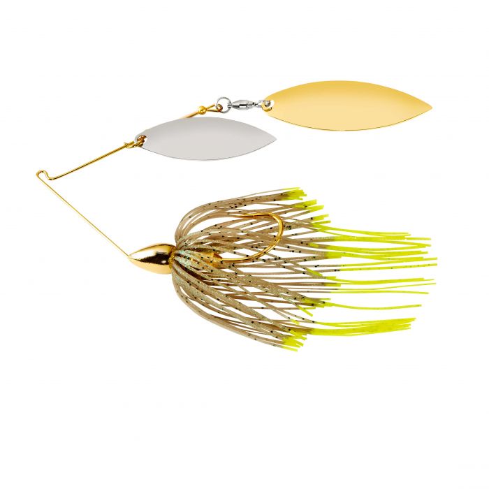 War Eagle Gold Frame Double Willow Spinnerbait 3/8OZ
