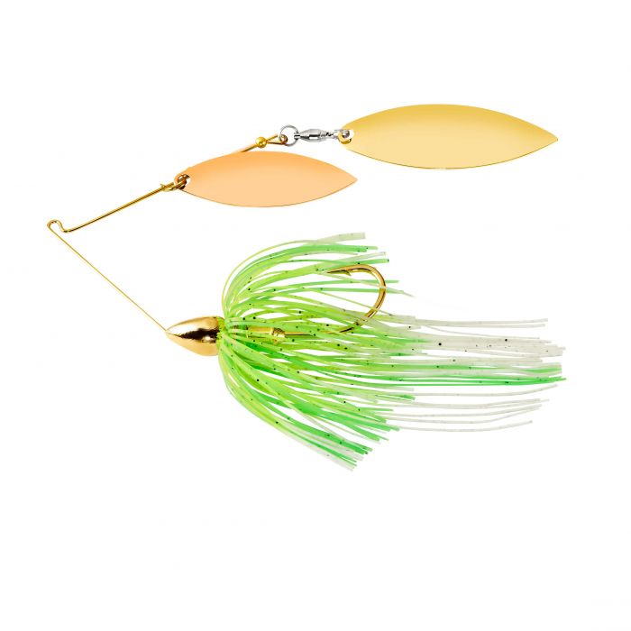 War Eagle Gold Frame Double Willow Spinnerbait 1/2oz