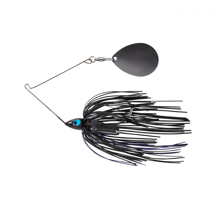 War Eagle Night Time Painted Head Single Colorado Spinnerbait