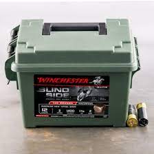 WINCHESTER BLINDSIDE  12 GA  3"  1 3/8 OZ #2  VALUE PACK  100RDS PLUS PLASTIC CASE